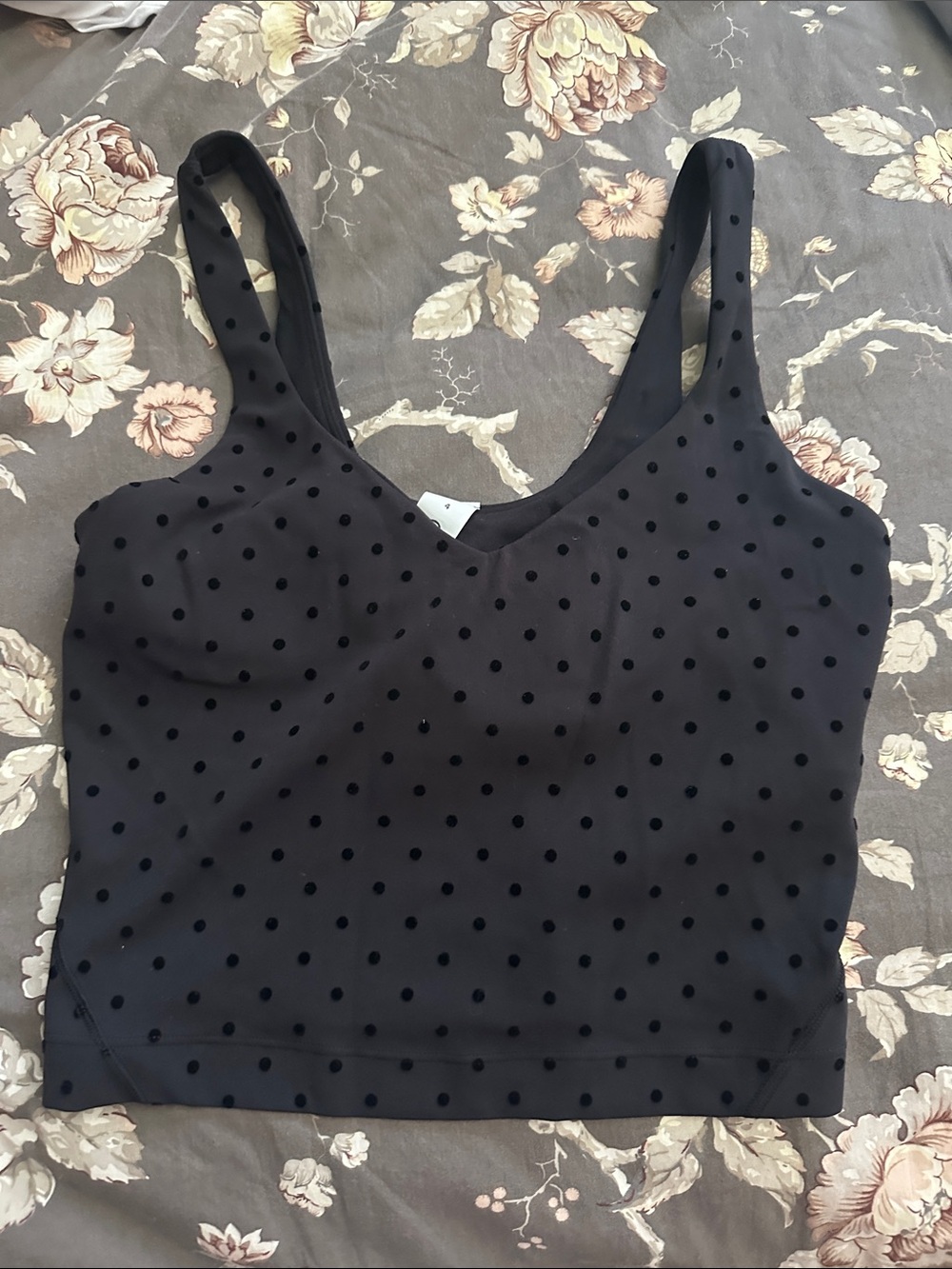 NWOT Lululemon Polka Flock Align Tank Size 4